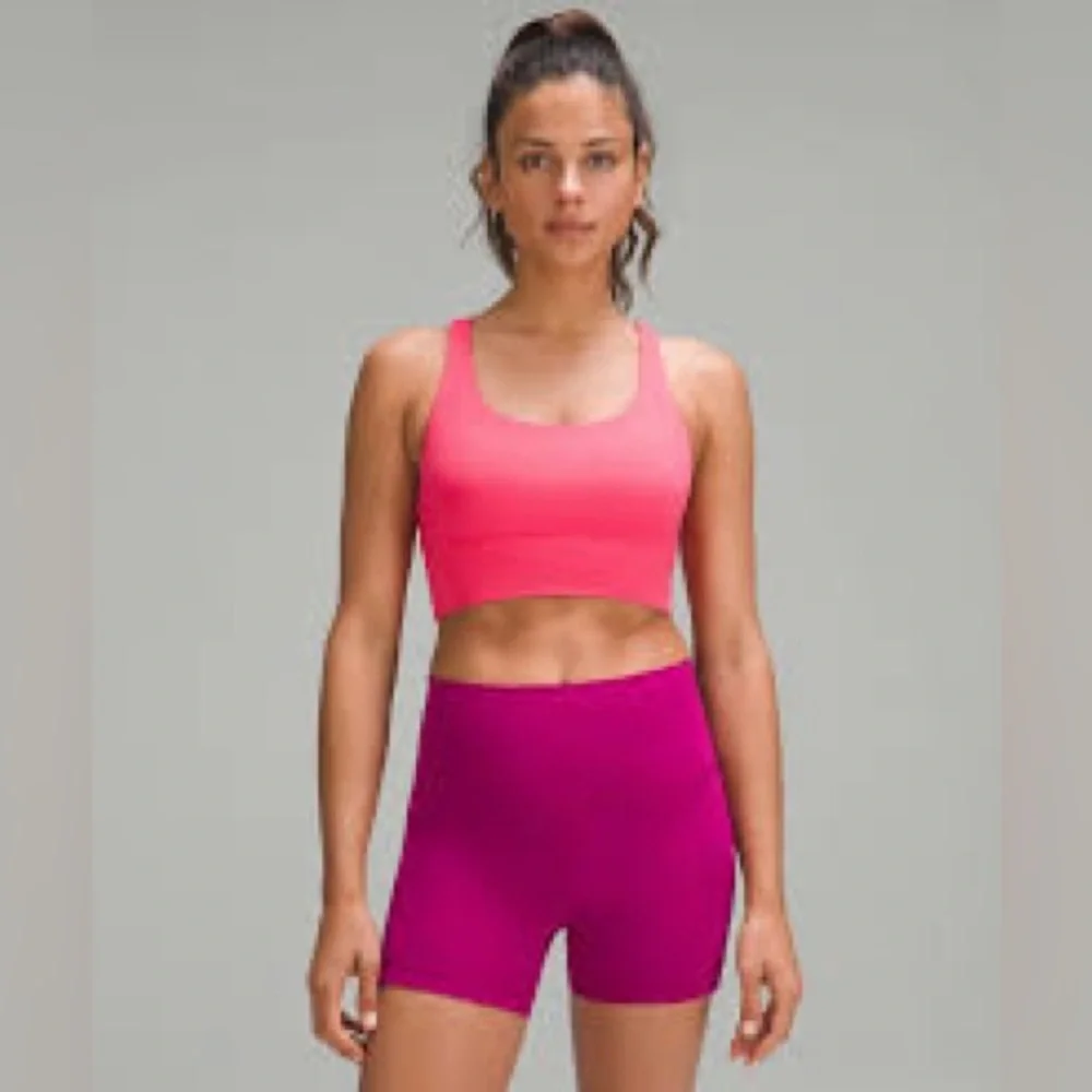 NWT Lululemon Energy Bra *Longlined Lipgloss - Picture 2 of 3